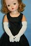 For Cissy: Long White Over The Elbow Gloves - 20" Vintage Fashion Doll