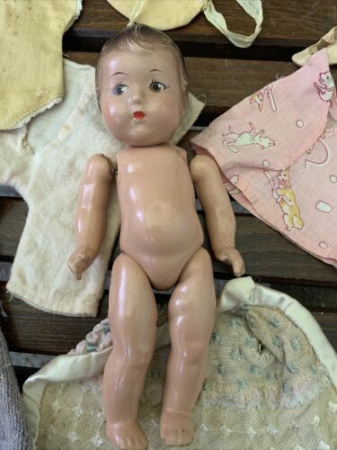 Madame Alexander 8” Jointed Doll Undressed Comes With Assorted Clothing